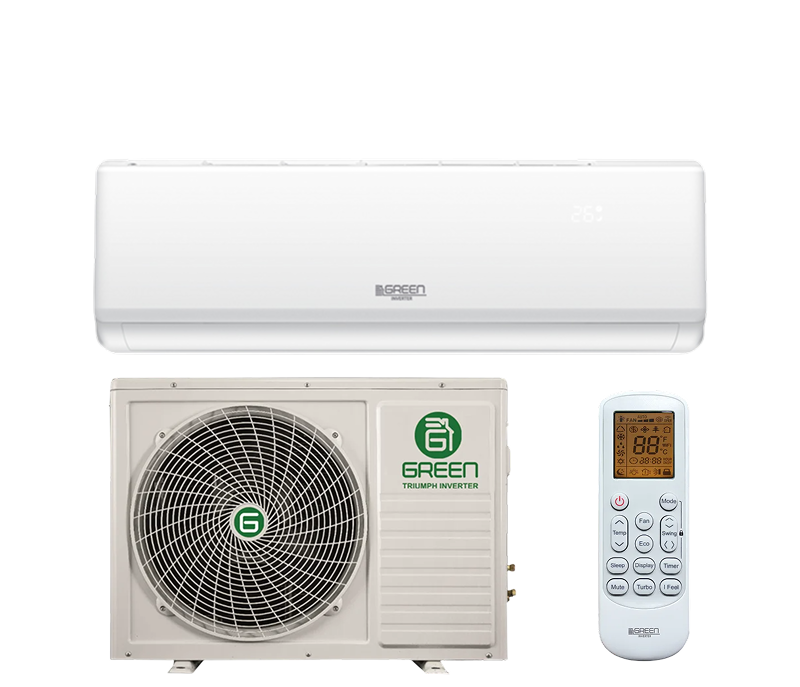 Бесшумный кондиционер Инвертoр GREEN TSI/TSO-09 HRIY3 с Wirless_Connector модулем